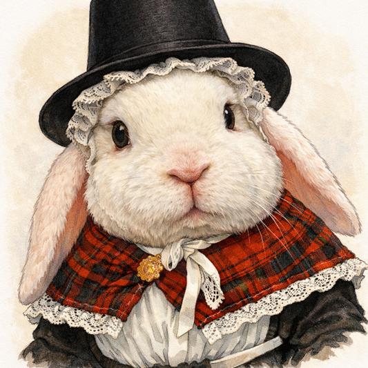 CCRR St David's Day Bunnies - Pumpkin